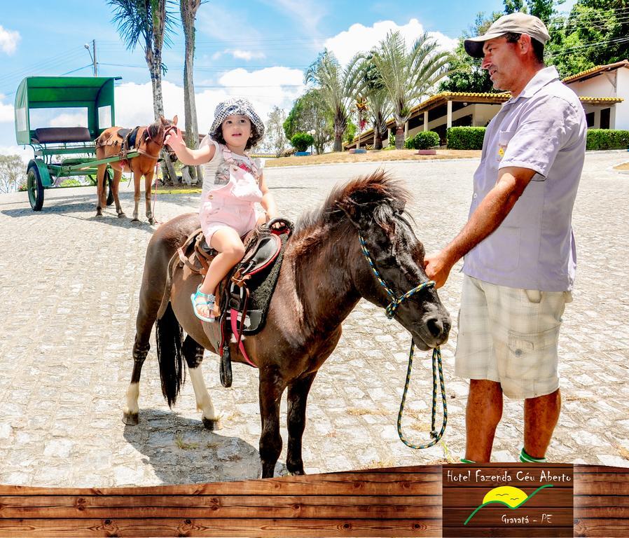 Hotel Fazenda Ceu Aberto Гравата Экстерьер фото