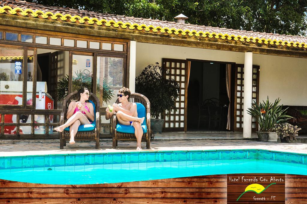 Hotel Fazenda Ceu Aberto Гравата Экстерьер фото